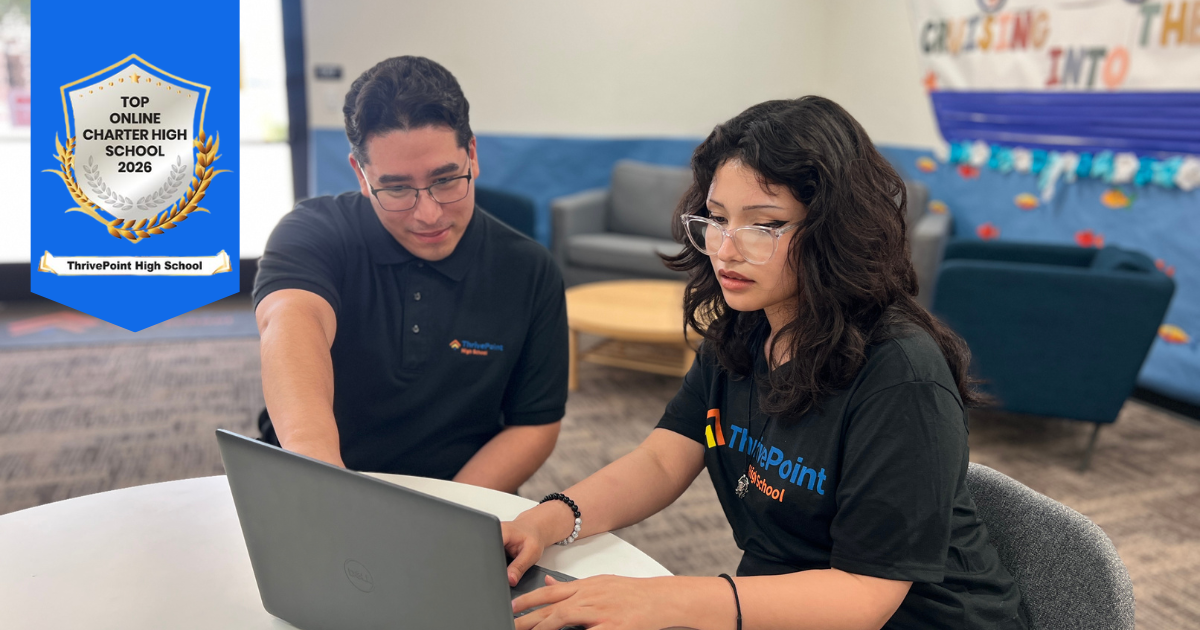 ThrivePoint High School Named Top Online Charter High School of 2026